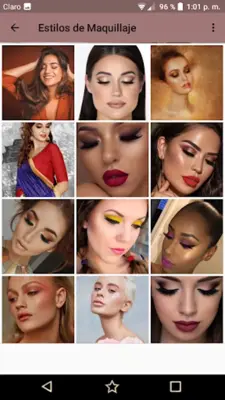 Maquillaje Básico android App screenshot 1