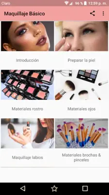 Maquillaje Básico android App screenshot 4